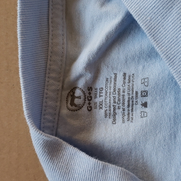 Hockey Night In Canada Retro Powder Blue Announcer Uniform T-Shirt XXL - Picture 5 of 6